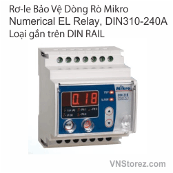 Relay bảo vệ dòng rò - loạn gắn trên din ray DIN 310 - 240A